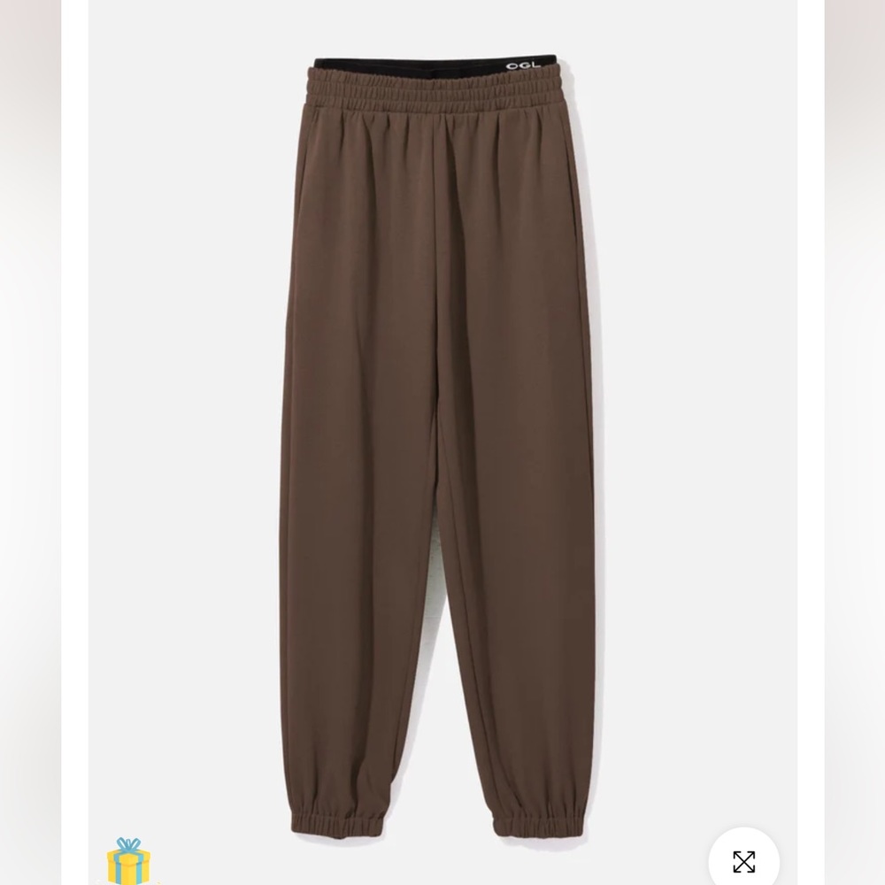 OGL double waistband sweatpants with fleece